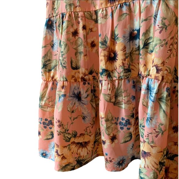 CHENAULT - Floral pink ruffle camisole - Picture 3 of 10